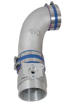 1989-93 Mustang 5.0L 76mm Aluminum C&L Mass Air Meter Kit for 19Lb Injectors And Includes Inlet Tube
