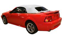 2001-04 Mustang White Convertible Top, Except Cobra