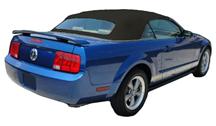 Mustang Sailcloth Convertible Top And Window with Defrost Black (05-09)