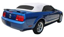 Mustang  Sailcloth Convertible Top And Window with Defrost White (05-09)