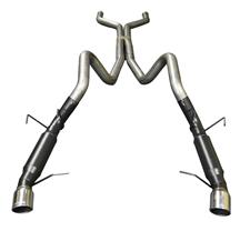Mustang Flowmaster Outlaw 409S Stainless Cat Back Exhaust Kit (13-14)