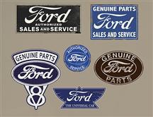 Ford Garage Sign Wall Graphic
