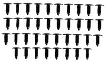 Mustang Hatchback Rear Seat Back Upholstery Push Pins (84-93)