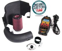 Mustang JLT Black Textured Cold Air Intake Tuner Kit  (11-14) 5.0L