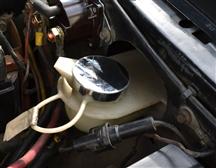 1986-97 Mustang Chrome Windshield Washer Reservoir Cap Cover