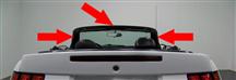 2001-04 Mustang Convertible Windshield Header Weatherstrip