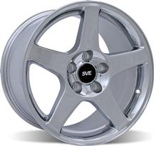1994-04 Mustang Chrome 03 Cobra Wheel - 17X9