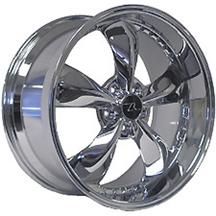 Mustang Bullitt, Motorsports Version,  20X10" Chrome (05-14)