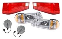 87-93 Mustang GT Complete Lighting Resto Kit.