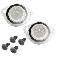 1979-93 Mustang License Light Lens And Screw Kit