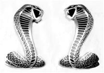 Mustang FRPP GT500 Fender Emblem Kit (07-13)