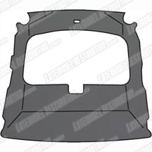 1993 Mustang Hatchback W/Sunroof Opal Gray Cloth Headliner with Abs Board