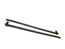 88-93 MUSTANG CONVERTIBLE OUTSIDE DOOR BELT WEATHERSTRIP PAIR, FROM 10/87