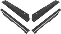 1983-93 Mustang Convertible Rear Quarter Belt Glass Weatherstrip Kit