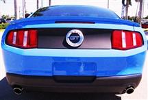 Mustang Magnetic Deck Lid Blackout Panel Black (10-12)