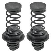 Mustang Trunk Springs with Rubber Bumpers (94-98)