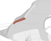 1994-04 Mustang RH Convertible Top Center Weatherstrip