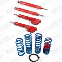 Mustang Eibach Drag Launch Spring And Lakewood Drag Shock & Strut Kit (79-93)