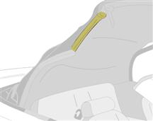 2001-04 Mustang RH Convertible Top Front Weatherstrip