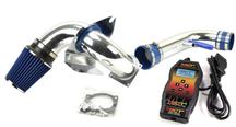 1996-04 Mustang GT SVE Polished Cold Air Kit with Sct Powerflash Sf3 Tuner Kit