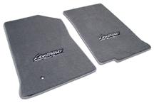 1999-04 FORD LIGHTNING DARK GRAPHITE FLOOR MATS WITH LIGHTNING LOGO