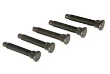 1979-04 Wheel Studs, 1/2"X20, .594 Knurl, 3" Length, Set Of 5, for Front Hubs & Rotors