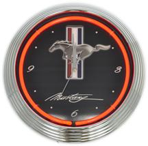 Ford Mustang Neon Clock