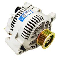 1987-93 Mustang 5.0L 95 Amp Satin Finished Alternator