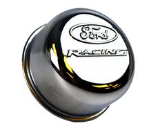 Mustang Ford Racing 5.0/5.8L Push In Valve Cover Breather Chrome (79-95)