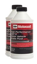 Motorcraft  Two Bottles High Performance Brake Fluid Two Bottles