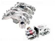 1999-04 Mustang GT Professional Products Polished Typhoon Intake Manifold Kit Includes Plenum And  75mm Throttle Body