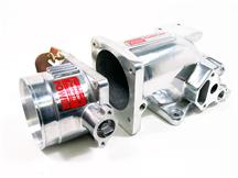 1996-04 Mustang GT 4.6L 2V Professional Products Polished Intake Plenum And Polished 75mm Throttle Body Kit