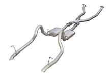 1998-04 Mustang V6 3.8L 2.5" Stainless Steel Pypes Dual Turn Down & Off Road X-Pipe Exhaust System