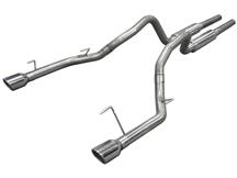 Mustang Pypes Mid Muffler Cat Back Exhaust System (11-14)