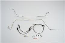 1999-04 Ford Lightning Stainless Steel Brake Hoses And Hard Lines, Rear