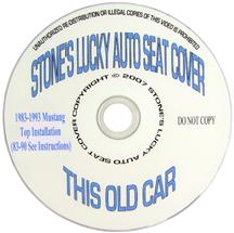1983-93 Mustang Convertible Top Installation Dvd