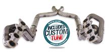 Mustang GT Headers, Off Road X-Pipe & N/A Tune (11-14)