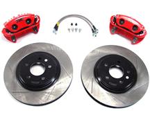 1994-04 Mustang Red SVE 13" Cobra Style Front Brake Kit