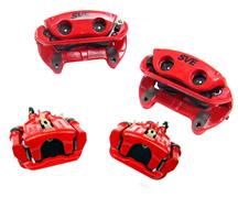 1994-04 Mustang Red SVE Cobra Style Front & Rear Brake Caliper Kit