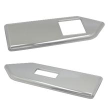 Mustang UPR  Window Switch Plates Satin Billet (10-14) Coupe