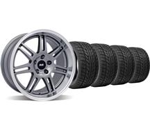 1994-04 Mustang Anthracite SVE Anniversary Deep Dish Wheel & Nitto Tire Kit - 18X9/10