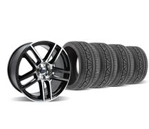 Mustang Boss 302 S Wheel And Tire Kit 19X9 & 19X10 Machined (05-14)