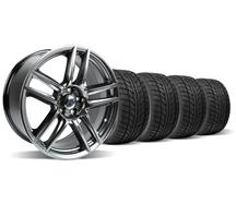 Mustang Boss 302 S Wheel And Tire Kit 19x9 Hyper Black (05-14)