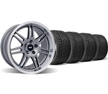 Mustang SVE Anniversary Wheel & Nitto Tire Kit - 18X9/10 Anthracite (05-14)