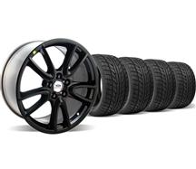 Mustang Ford Racing Track Pack Wheel & Nitto Tire Kit  Black (05-14)