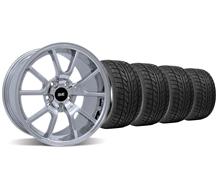 1994-04 Mustang Chrome Fr500 Wheel & Nitto Tire Kit - 18X9