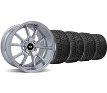 1994-04 Mustang Chrome Deep Dish Fr500 Wheel & Nitto Tire Kit - 18X9/10