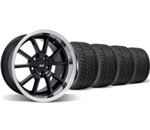 F-150-Lightning Deep Dish Fr500 Wheel & Nitto Tire Kit - 18X9/10 Black (05-14)