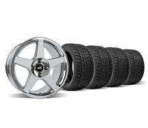 1979-93 Mustang Chrome 03 Cobra Wheel & Nitto Tire Kit